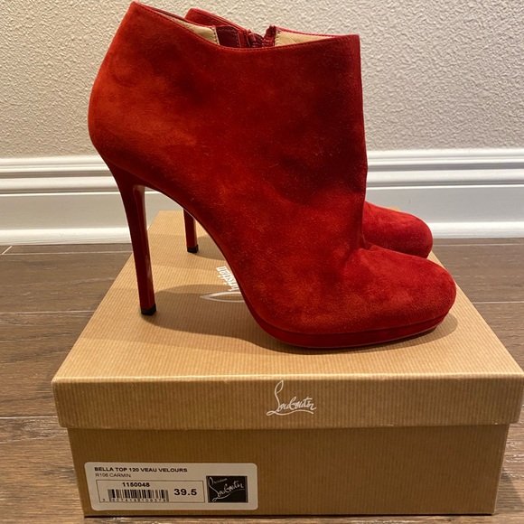 Authentic Louboutin booties - Picture 1 of 9